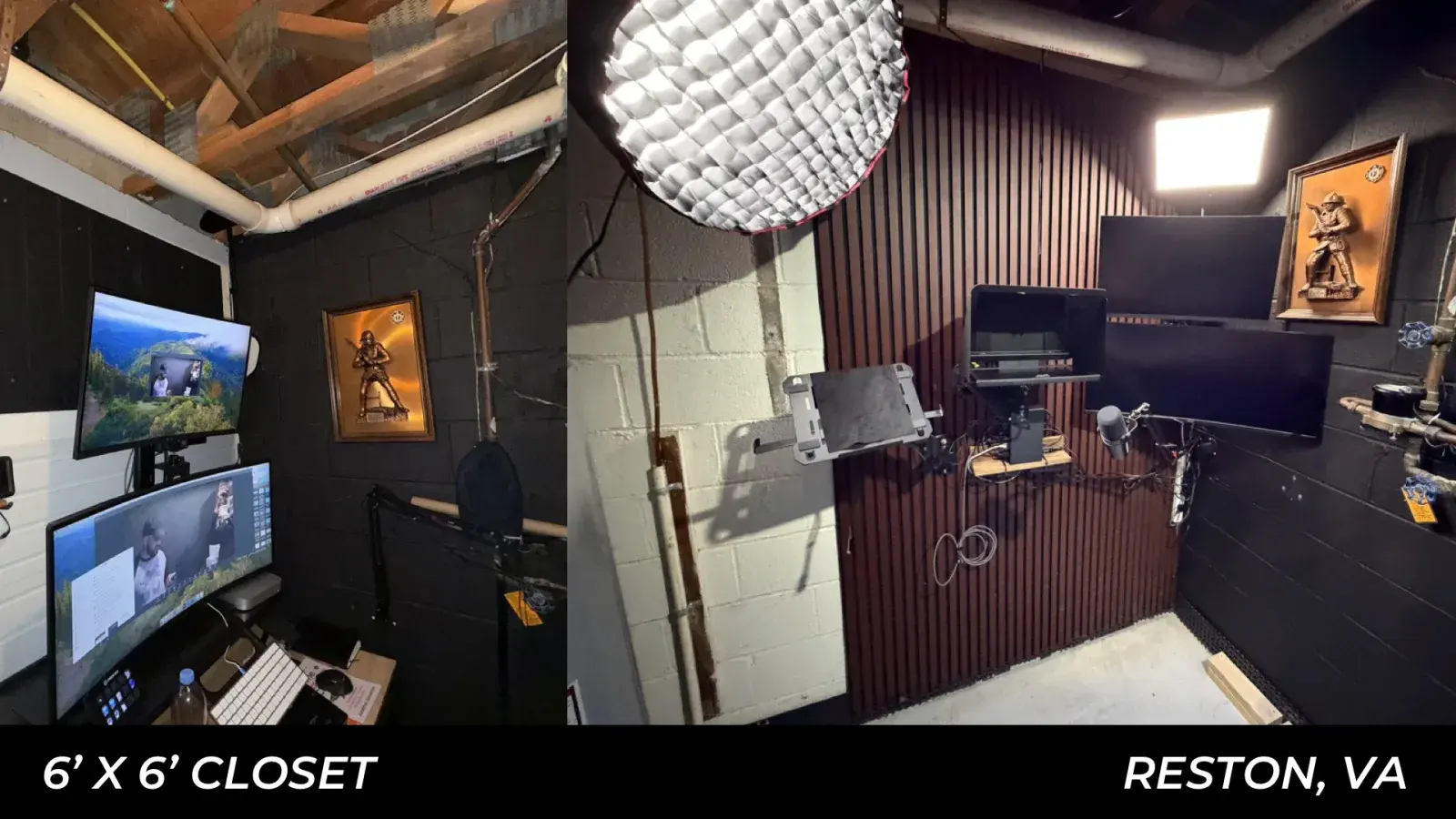 A 6×6 Closet Turned Into a Real Studio